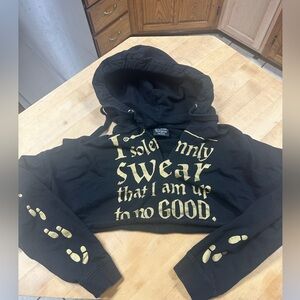 Harry Potter Cropped Hoodie